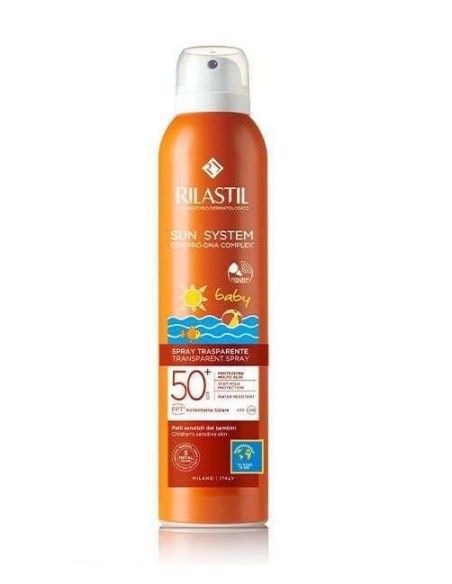 RILASTIL SUN SYSTEM BABY TRANSPARENT SPRAY SPF50+ 200 ML