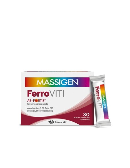MASSIGEN FERROVITI 30 BUSTINE OROSOLUBILI