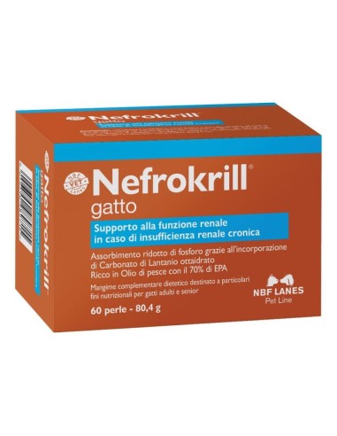 NEFROKRILL GATTO 60 PERLE