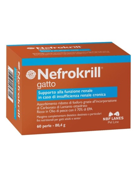 NEFROKRILL GATTO 60 PERLE