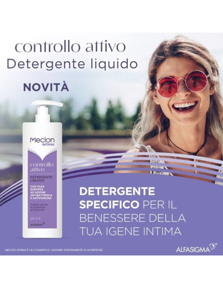 MECLON INTIMA CONTROLLO ATTIVO DETERGENTE LIQUIDO 150 ML