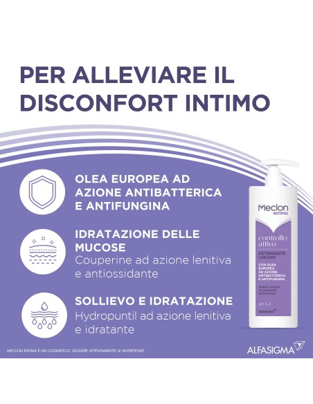 MECLON INTIMA CONTROLLO ATTIVO DETERGENTE LIQUIDO 150 ML