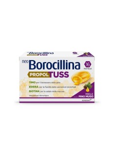 NEOBOROCILLINA PROPOLTUSS 16 PASTIGLIE