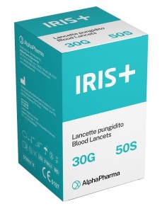 LANCETTE PUNGIDITO IRIS+ 30 GAUGE 50 PEZZI