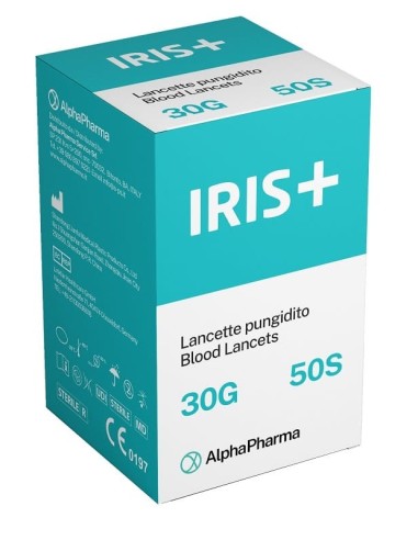 LANCETTE PUNGIDITO IRIS+ 30 GAUGE 50 PEZZI