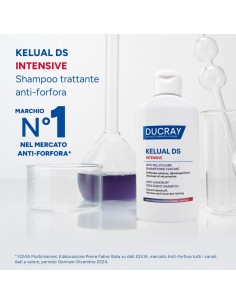 DUCRAY KELUAL DS INTENSIVE SHAMPOO ANTIFORFORA 100 ML 2