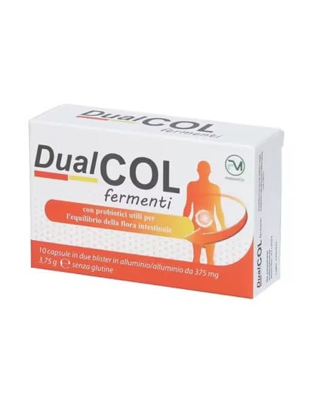 DUALCOL FERMENTI 10 CAPSULE