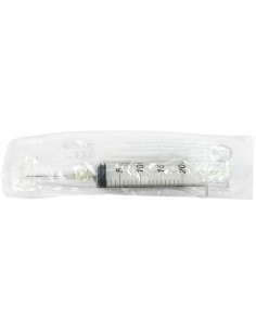 PIC Siringa da 20 ml 20 Gauge 1 1/2 con cono eccentrico da 20 ml