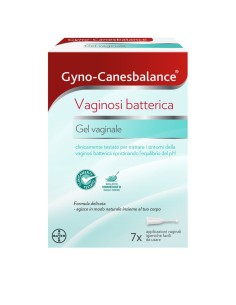 Gyno-CanesBalance Gel Vaginale contro Vaginosi Batterica e Infezioni Vaginali 7 Flaconcini