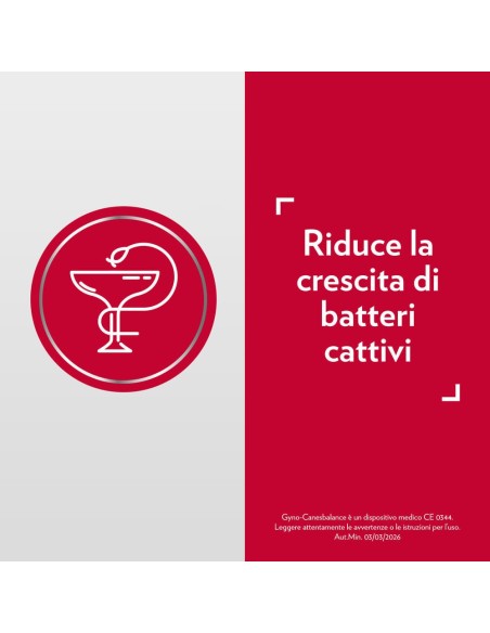 Gyno-CanesBalance Gel Vaginale contro Vaginosi Batterica e Infezioni Vaginali 7 Flaconcini