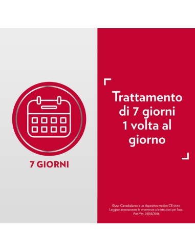 Gyno-CanesBalance Gel Vaginale contro Vaginosi Batterica e Infezioni Vaginali 7 Flaconcini