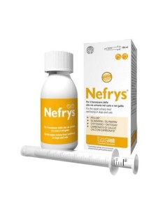 NEFRYS VEG 100 100 ML CON SIRINGA DOSATRICE ALIMENTO COMPLEMENTARE PER CANI E GATTI