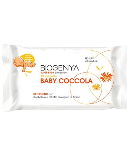 BIOGENYA SUPER BABY PROTECTION 72 SALVIETTE BABY COCCOLA DETERGENTI