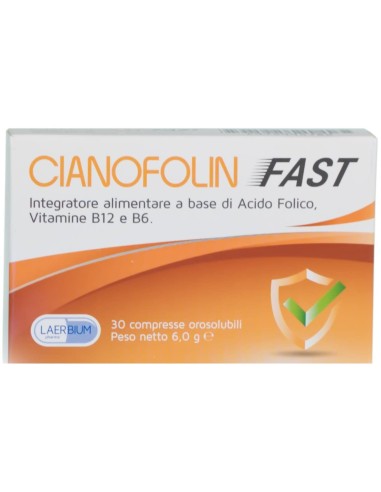 CIANOFOLIN FAST 30 COMPRESSE SUBLINGUALE