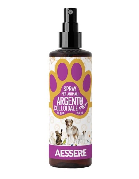 ARGENTO COLLOIDALE PET SPRAY 50PPM 150 ML