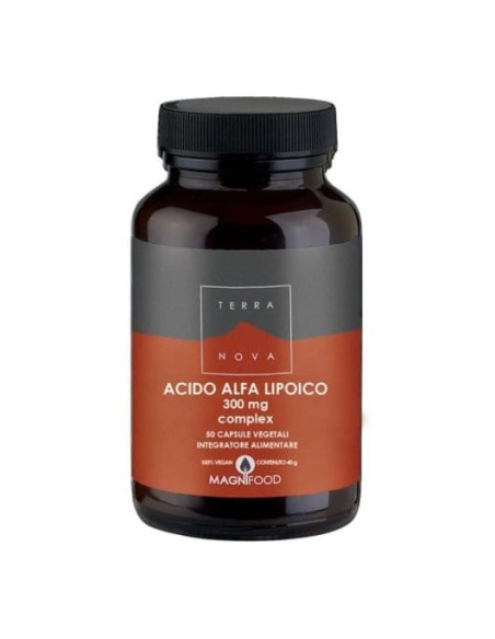 TERRANOVA ACIDO ALFA LIPOICO 300MG COMPLEX 50 CAPSULE