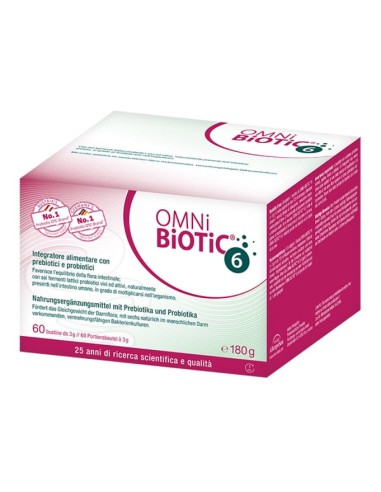 OMNI BIOTIC 6 POLVERE 60 BUSTINE DA 3 G