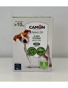 LEIS COLLARE BARRIERA CON OLIO DI NEEM CANE 60 CM L 12 PEZZI