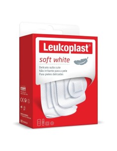 LEUKOPLAST SOFT WHITE 40 PEZZI ASSORTITI