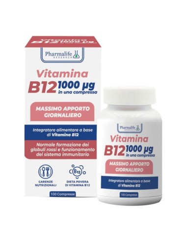 VITAMINA B12 100 COMPRESSE VITACURVEG