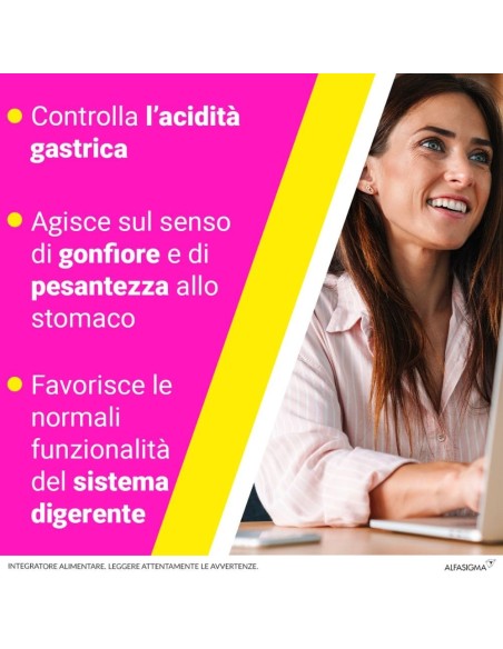 BIOCHETASI ACIDITA' E DIGESTIONE 20 COMPRESSE MASTICABILI AROMA LIMONE