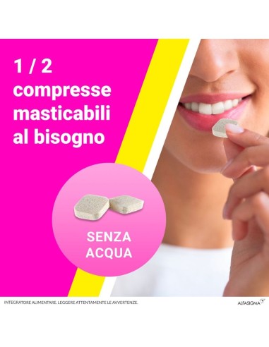 BIOCHETASI ACIDITA' E DIGESTIONE 20 COMPRESSE MASTICABILI AROMA LIMONE