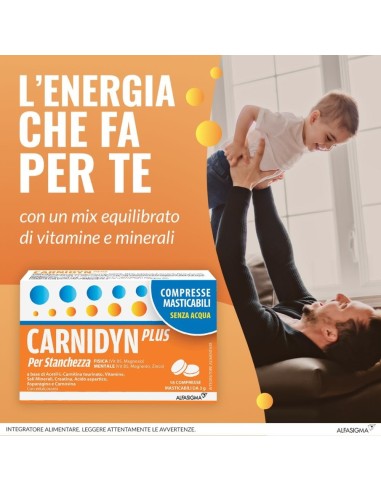 CARNIDYN PLUS 18 COMPRESSE MASTICABILI