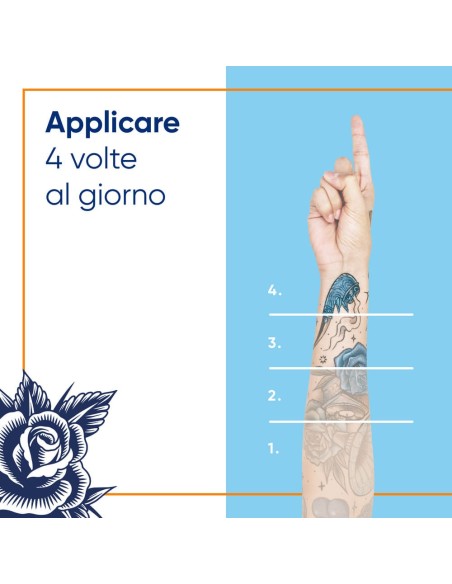 Bepanthenol Tattoo Pasta Trattamento Intensivo Cura Tatuaggio Idratante e Protettiva 100g