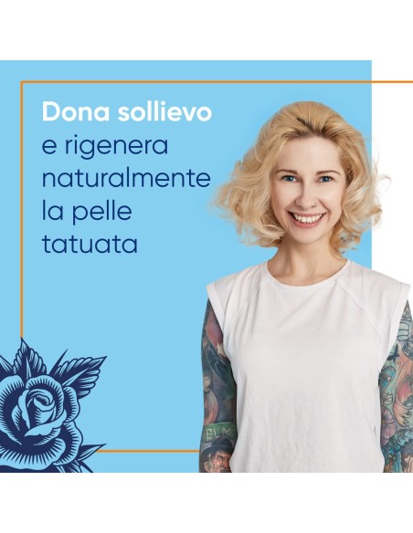 Bepanthenol Tattoo Pasta Trattamento Intensivo Cura Tatuaggio Idratante e Protettiva 100g