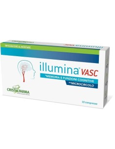 ILLUMINA VASC 10 COMPRESSE RIVESTITE DA 1,4 G