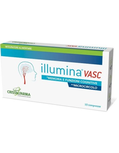 ILLUMINA VASC 10 COMPRESSE RIVESTITE DA 1,4 G