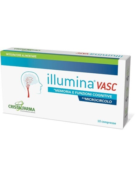 ILLUMINA VASC 10 COMPRESSE RIVESTITE DA 1,4 G