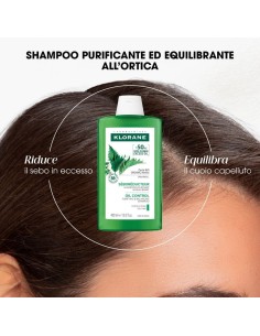 KLORANE SHAMPOO ALL'ORTICA T20 400 ML 2