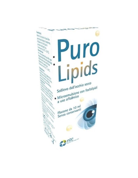 MICROEMULSIONE OFTALMICA PURO LIPIDS 10 ML