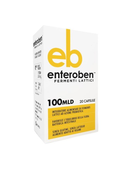 ENTEROBEN 100MLD 20 CAPSULE VEGETALI