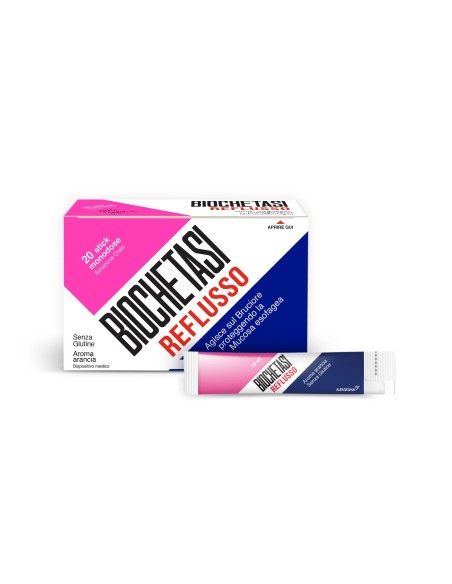 BIOCHETASI REFLUSSO 20 STICK AROMA ARANCIA
