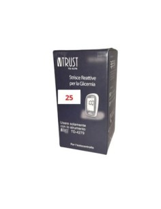 STRISCE MISURAZIONE GLICEMIA VTRUST TD-4279 GLUC 25 PEZZI