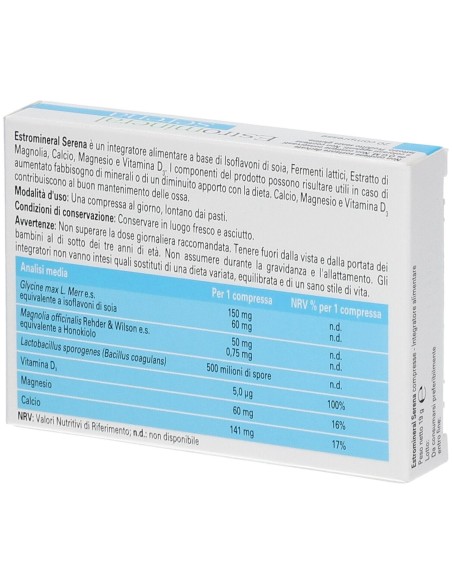 ESTROMINERAL SERENA 20 COMPRESSE