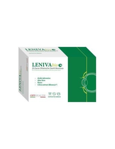 LENIVA BIOSECUR GARZE OFTALMICHE 20 PEZZI