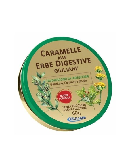 CARAMELLE DIGESTIVE SENZA ZUCCHERO NUOVA FORMULAZIONE 60 G