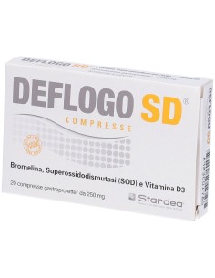 DEFLOGO SD 20 COMPRESSE GASTROPROTETTE