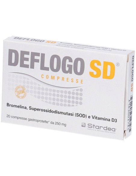 DEFLOGO SD 20 COMPRESSE GASTROPROTETTE