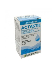 ACTASTIL SOLUZIONE OFTALMICA GOCCE OCULARI PROTETTIVE IDRATANTI EUTROFICHE LUBRIFICANTI 5 ML
