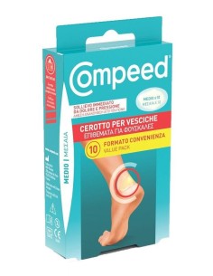 CEROTTI COMPEED PER VESCICHE MEDIO 10 PEZZI CARTON
