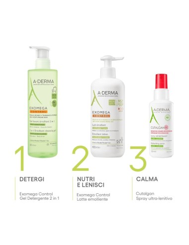 EXOMEGA CONTROL LATTE EMOLLIENTE 400 ML
