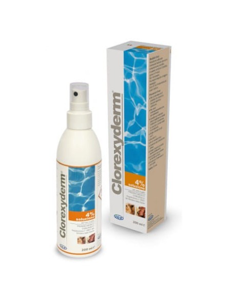 CLOREXYDERM SOLUZIONE 4% 200 ML