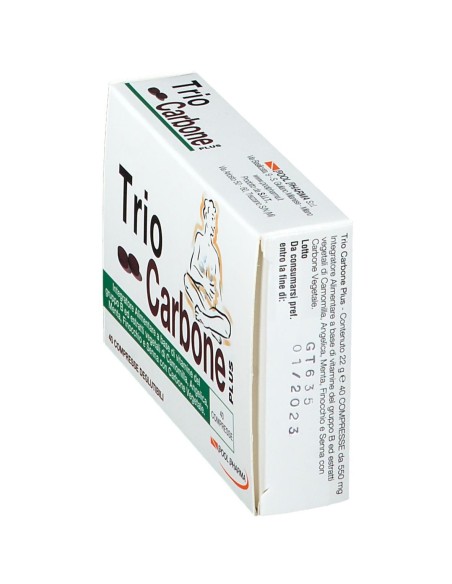 TRIOCARBONE PLUS 40 COMPRESSE