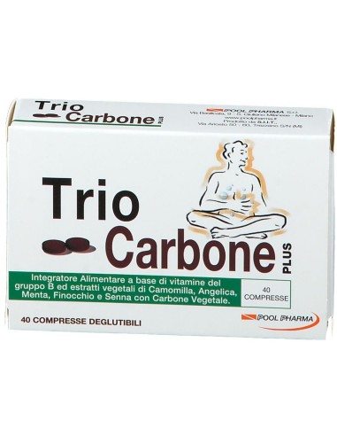 TRIOCARBONE PLUS 40 COMPRESSE