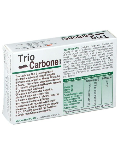 TRIOCARBONE PLUS 40 COMPRESSE