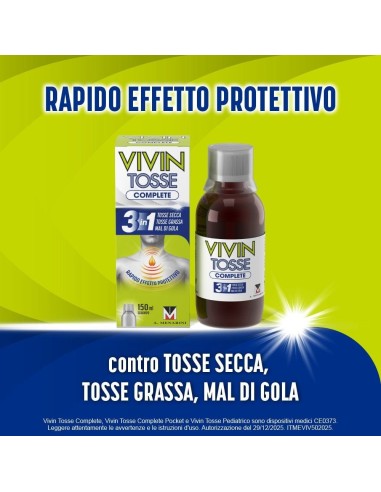 VIVIN TOSSE COMPLETE SCIROPPO PER TOSSE 150 ML